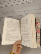 Couverture de livre ajustable en tissu - Grand modèle Les Mimines d'Amélie