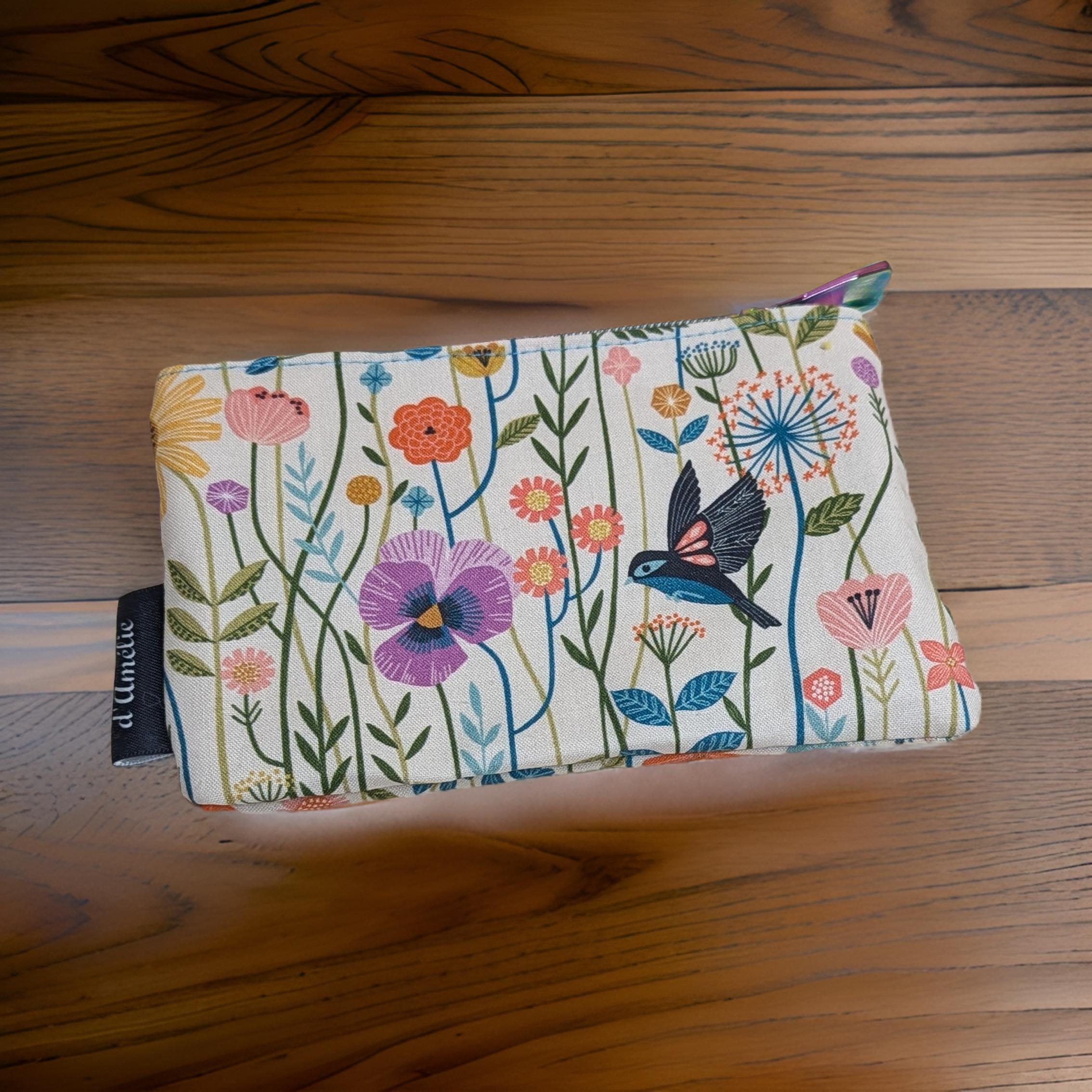 Pochette zippée – Petite taille (16 x 10 cm) Les Mimines d'Amélie