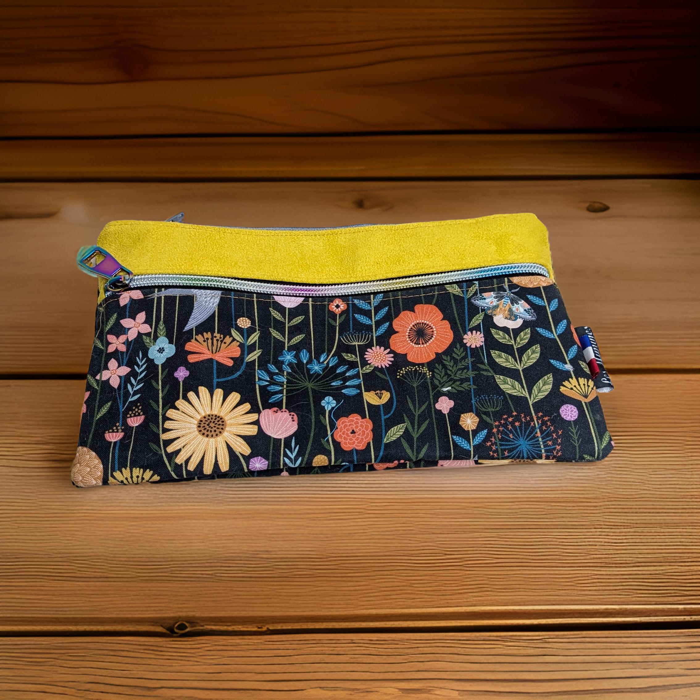 Pochette zippée – Grande taille (23,5 x 14 cm) Les Mimines d'Amélie