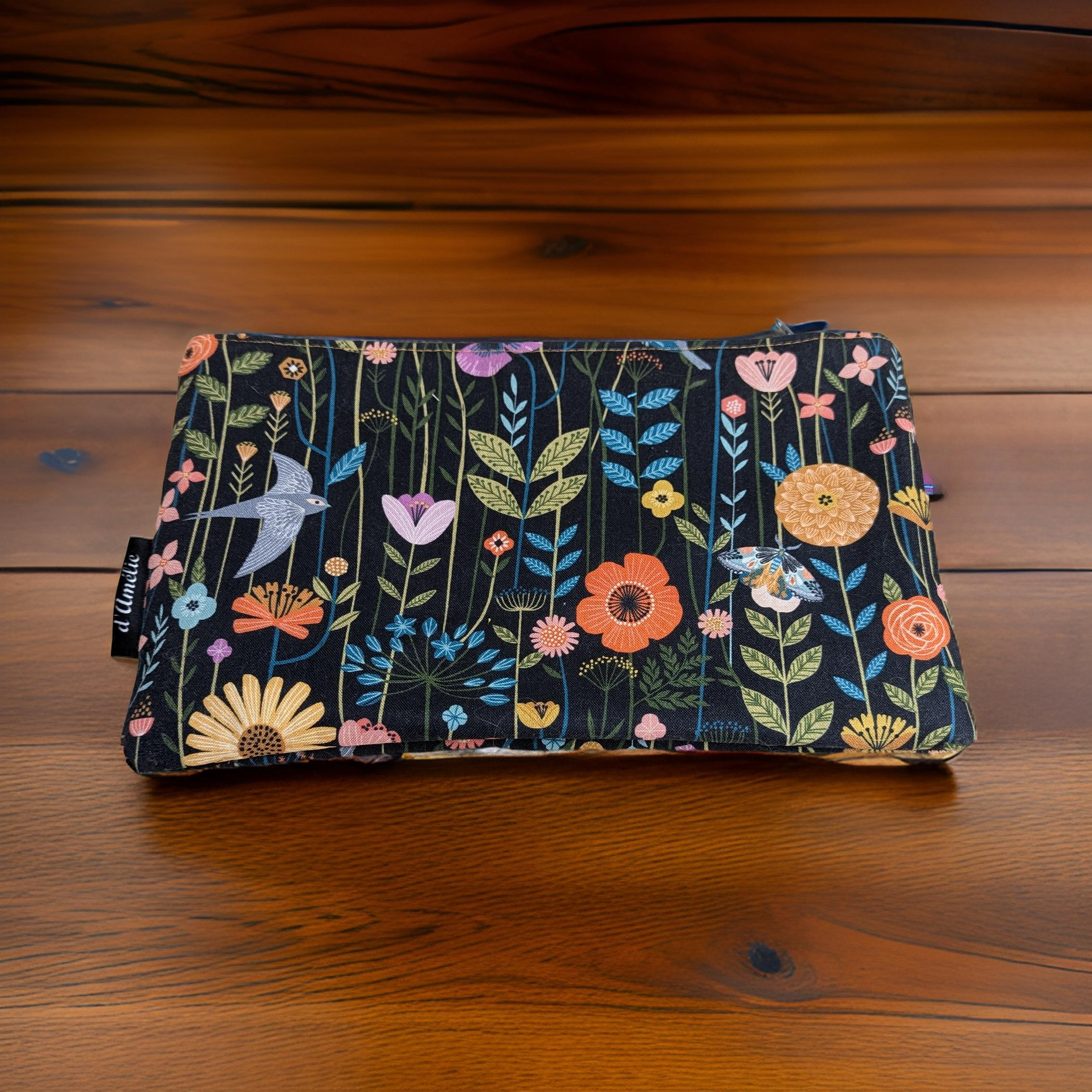 Pochette zippée – Grande taille (23,5 x 14 cm) Les Mimines d'Amélie