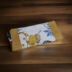 Trousse coton et suédine - grand modèle 18*22 cm Les Mimines d'Amélie