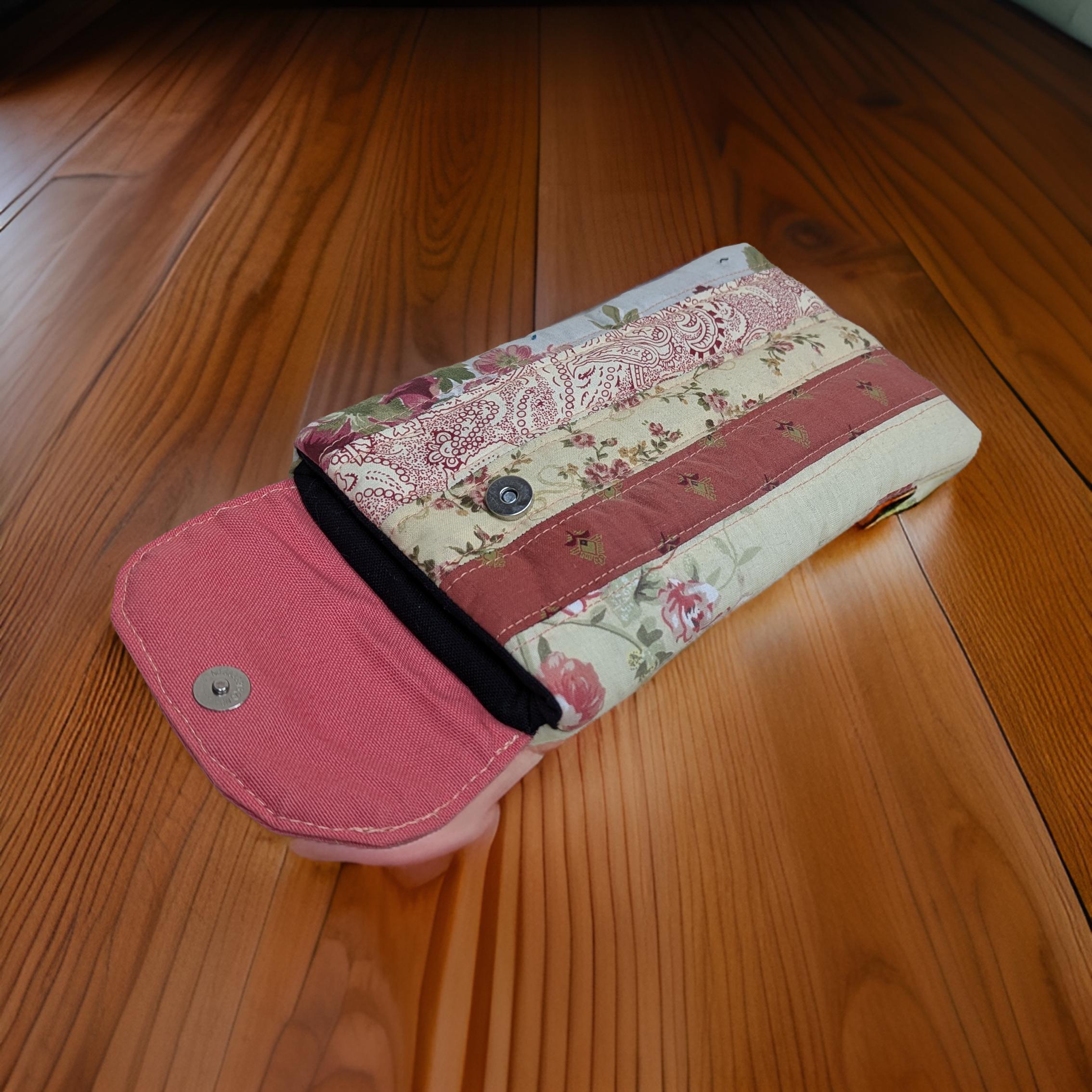Etui / trousse bouton pression magnétique Les Mimines d'Amélie