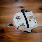Mini sac à dos porte monnaie - range écouteurs - 9*8 cm Les Mimines d'Amélie