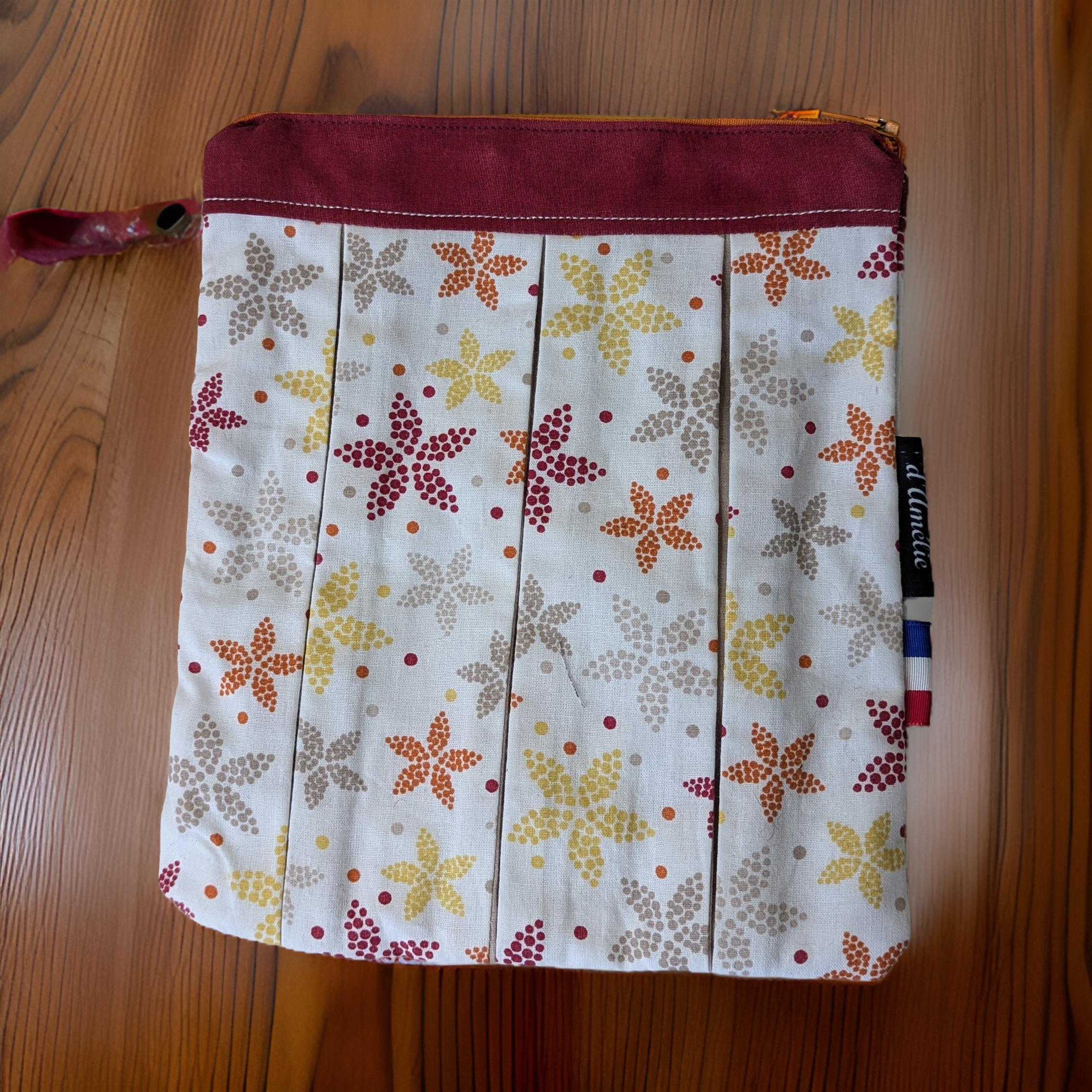 Pochette zippée plissée Les Mimines d'Amélie